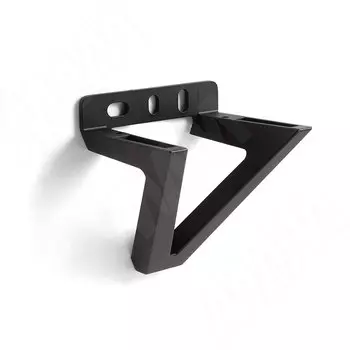 LA FISSA Менсолодержатель для деревянных полок, черный матовый (LAFISSA.7105.1917)