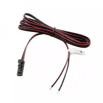 LED Коннектор, разъем - папа, с проводами, 1000 мм, 12V (WR-LL-12M)