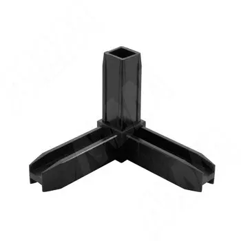 ЛОФТ соединитель 3-сторонний, черный (LFCON3BL)