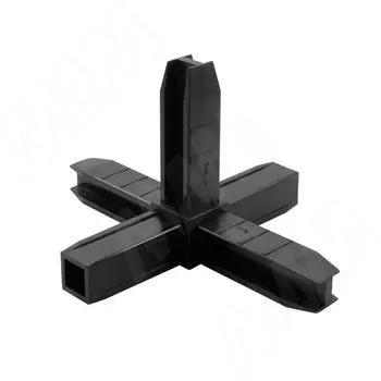 ЛОФТ соединитель 5-сторонний, черный (LFCON5BL)