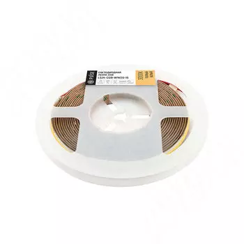 LUX, COB лента светодиодная, 528 диодов, 24V, 5 м, CRI 90, теплый белый 3000К, IP20, 15W/1м (LS24-COB-WW20-15)