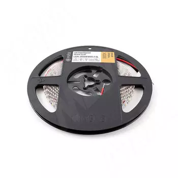 LUX, SLIM лента светодиодная 2835/120, 24V, 5 м, основание 5 мм, CRI 90, теплый белый 3000К, IP20, 7W/1м (LS24-2835WW20-7-SL)