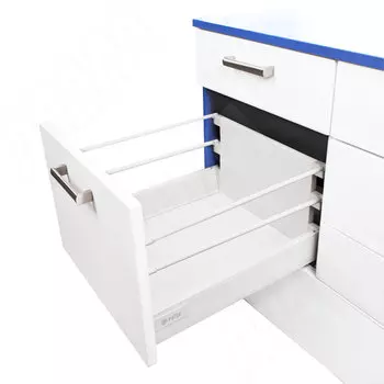 M-TECH стандартный ящик с двойным наращиванием, длина 450 мм, белый (STR.HSD.450W (белый))