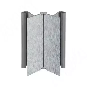 Мультиуголок (высота 100), алюминий шлифованый (19.0037.50)