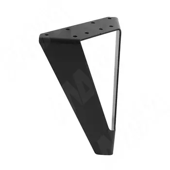 Опора декоративная Н150+10мм черный матовый (ADJ17.150.BL)