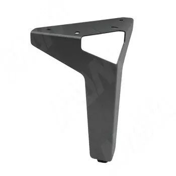 Опора декоративная Н150+10мм графит (ADJ14.150.GR)