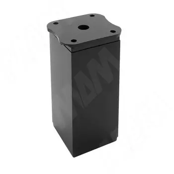 Опора декоративная Н150+18мм черный матовый (ADJ8.150.BL)