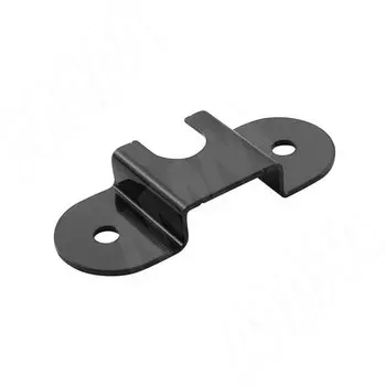 Ответная планка для замка 666, черный (A0015 BK)