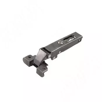 Петля для алюминиевого профиля без пружины (90/105), накладная, титаниум (C2Z4A66)