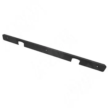 Планка для столешницы угловая, 38мм, черный (ПУ-38-2)