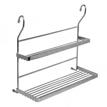 Полка двойная хром (CWJ 203 B)