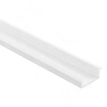 Профиль FM1, врезной, белый матовый, 20х7,5мм, L-2000 (LSP-FM1-ALU-2-WHM)