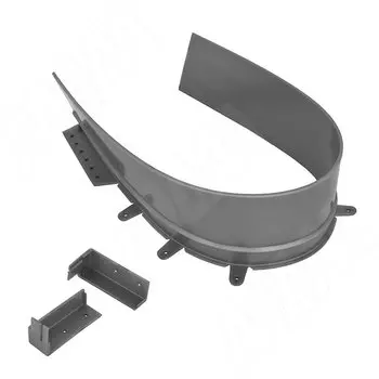 Профиль пласт. для ящика под мойку, графит, L=680 мм (10.1660.GPH)