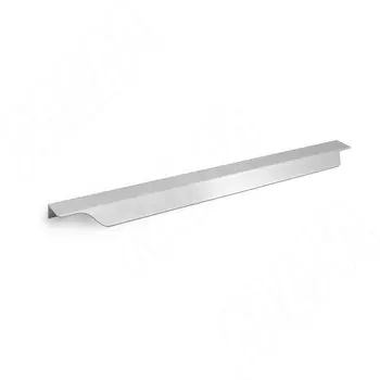 Профиль-ручка 400мм крепление саморезами нерж. сталь (анод) (27.400.7M)