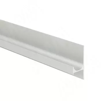 Профиль-ручка крепление саморезами для фасада 18мм, алюминий матовый (анод), L-3000мм (PH.RU25.3000.AL PR)