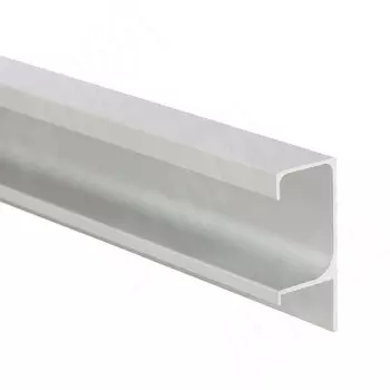 Профиль-ручка крепление саморезами для фасада 18мм, алюминий матовый (анод), L-3000мм (PH.RU27.3000.AL PR)