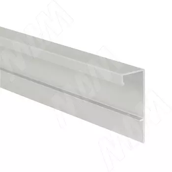 Профиль-ручка крепление саморезами для фасада от 16мм, алюминий матовый (анод), L-3000мм (PH.RU28.3000.AL PR)