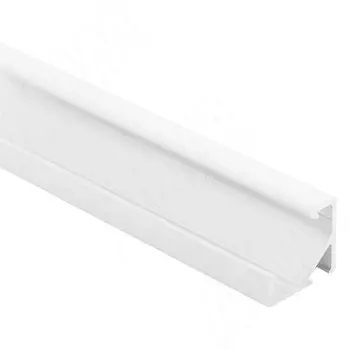 Профиль СМ1, угловой, белый матовый, 16х16мм, L-2000 (LSP-CM1-ALU-2-WHM)