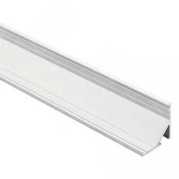 Профиль СМ2, угловой, серебро, 16х16мм, для овального рассеивателя, L-2000 (LSP-CM2-ALU-2-AL)