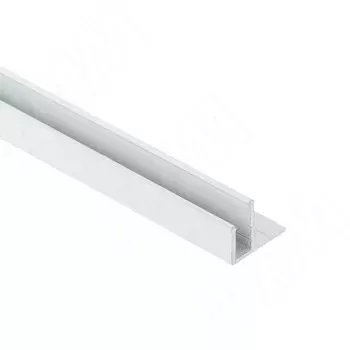 Профиль SM8, накладной, для ленты FLEX, белый матовый, 16х8,5мм, L-2000 (LSP-SM8-ALU-2000-WHM)