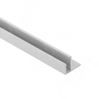 Профиль SM8, накладной, для ленты FLEX, серебро, 16х8,5мм, L-2000 (LSP-SM8-ALU-2000-AL)