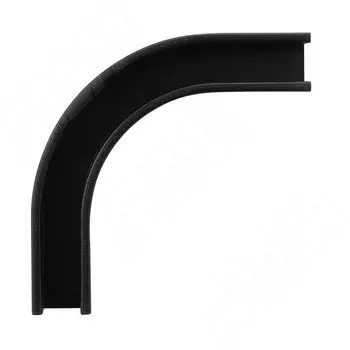 Радиус врезной, черный (0646.323)