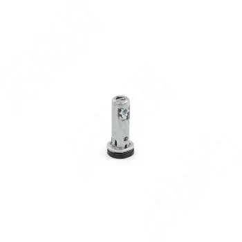 REKORD TECH Опора регулируемая, D12 мм, высота отверстия 25 мм, с круглой ножкой (3030311RT)