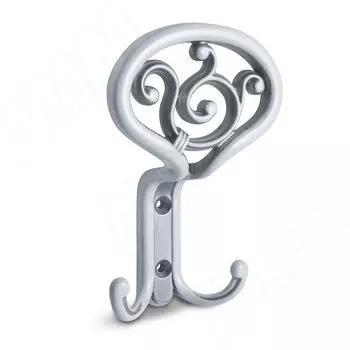 ROME Крючок трехрожковый белый/серебро винтаж (WAP.801.000.00V4)