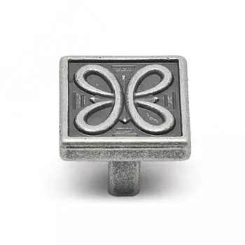 Ручка-кнопка 16мм серебро состаренное (2040.16.09)