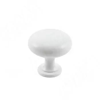 Ручка-кнопка белый матовый (KH.11.000.WTM)