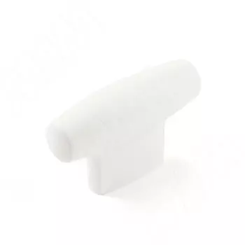 Ручка-кнопка белый матовый (WPO.007.016.00N3)