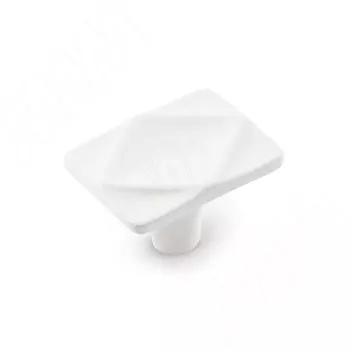 Ручка-кнопка белый матовый (WPO.735.000.00N3)