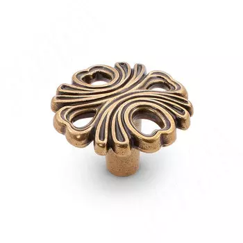 Ручка-кнопка бронза Орваль (WPO.829.000.00A8)