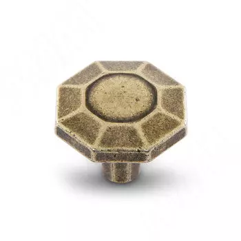 Ручка-кнопка бронза состаренная (WPO.762.000.00D1)