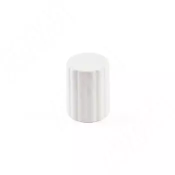 Ручка-кнопка D21мм белый матовый (WPO.846.030.00N3)