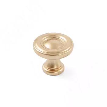 Ручка-кнопка D25мм латунь (WPO.811.025.006C)