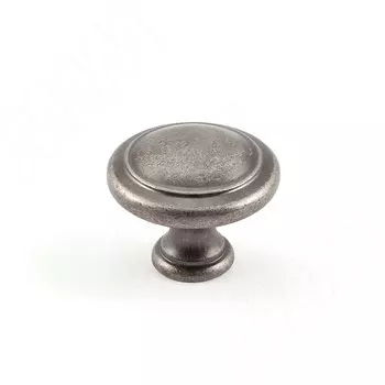 Ручка-кнопка серебро состаренное (KH.15.000.AP)