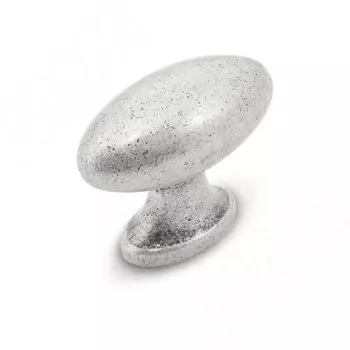 Ручка-кнопка серебро состаренное (WPO.812.000.00E8)