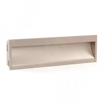 Ручка-раковина 128/160мм никель матовый (374.128-160.33)