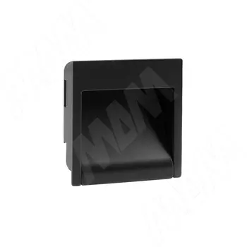 Ручка-раковина 32мм черный матовый (374.32.52)