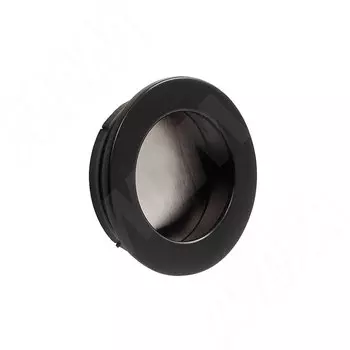 Ручка-раковина D40мм черный матовый (SH.02.D40.BLM)