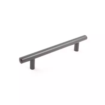 Ручка-рейлинг 128мм графит глянец (RH.01.128.GFG)