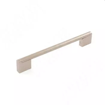 Ручка-рейлинг 160/192мм (L=206мм) никель матовый (373.160-192.33)