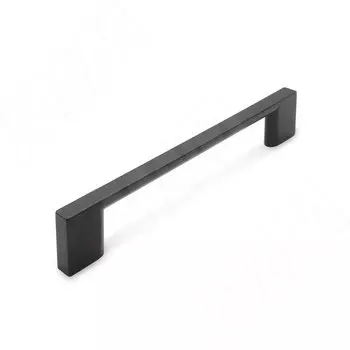 Ручка-скоба 128мм черный матовый (BH.01.128.BLM)