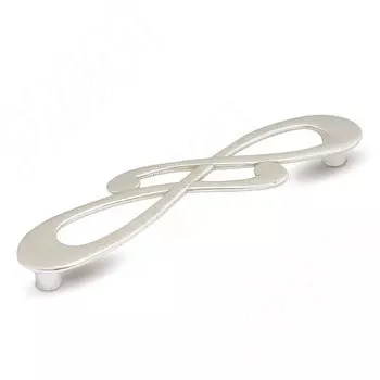 Ручка-скоба 128мм серебро Венецианское (WMN.602.128.00M5)