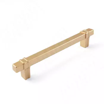 Ручка-скоба 128мм золото матовое (WMN.853.128.00F3)