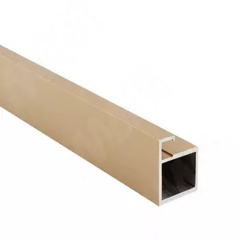 SECRET MAXI Профиль рамочный узкий, золото брашированное (анод), L-6000 (FP00263GLB)