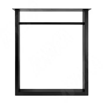 Севилья опора для стола П-образная, 60х30, H715+10 мм, черный (SV60X30/715 BLC)