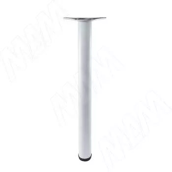 Шанхай опора для стола, D60, H710+25 мм, белый матовый, 4шт. (X4RG 710 WT 4/N)