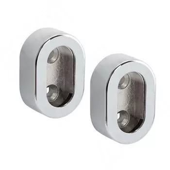 Штангодержатель для овальной штанги, хром (HA092CR)